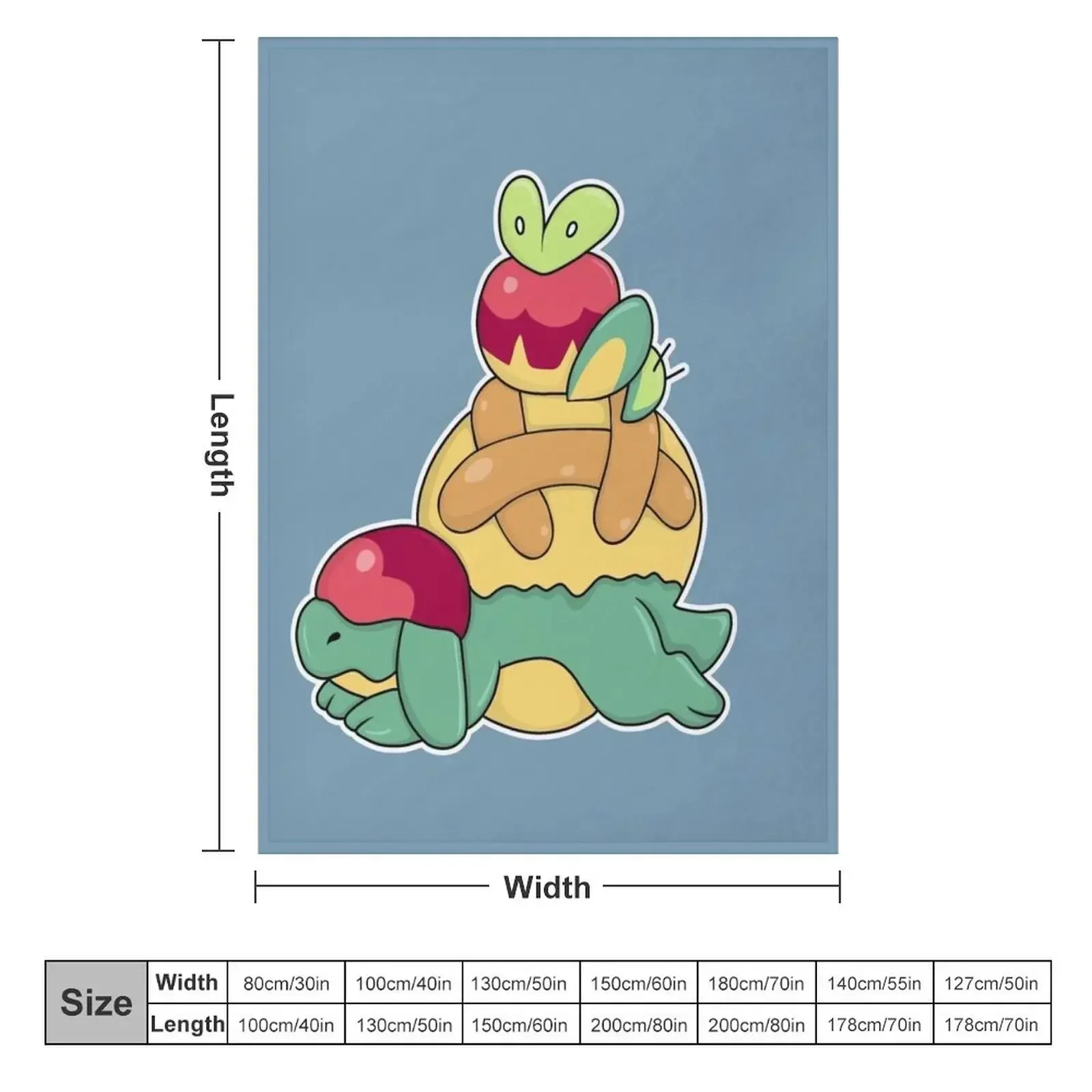 Декоративные одеяла Appletun and Applin