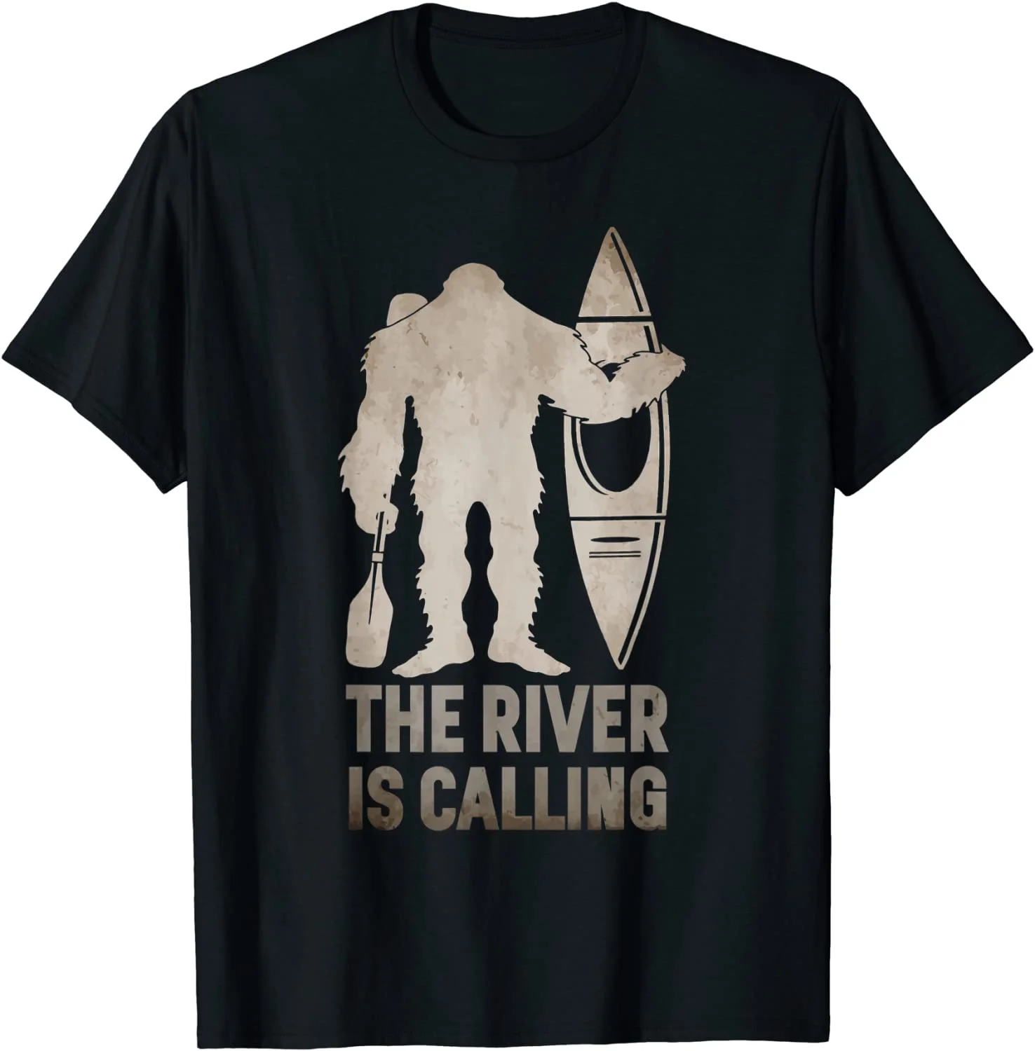 T-shirt | Sasquatch Camping Canoe Gift