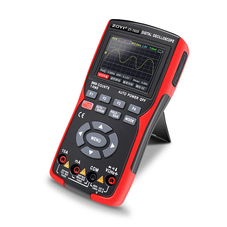 

U50 702s 2In1 Digital Oscilloscope Multimeter Real-time sampling rate 48MSa/s True RMS 1000V Tester