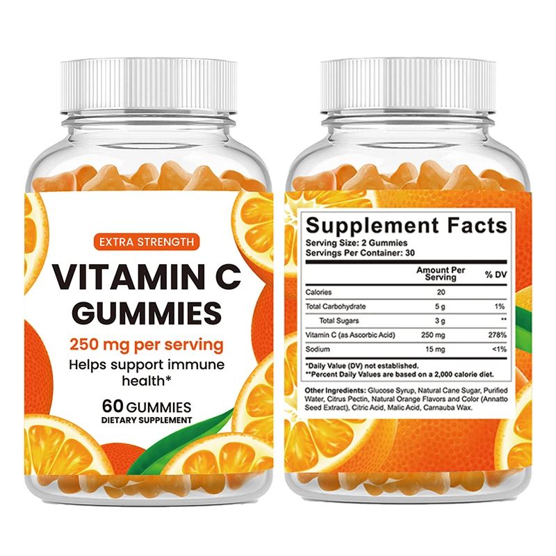 

1 Bottle Multivitamin VC Soft Candy Gummies Helps Support Immune Health Supplementing Vitamin C Dietary Supplements