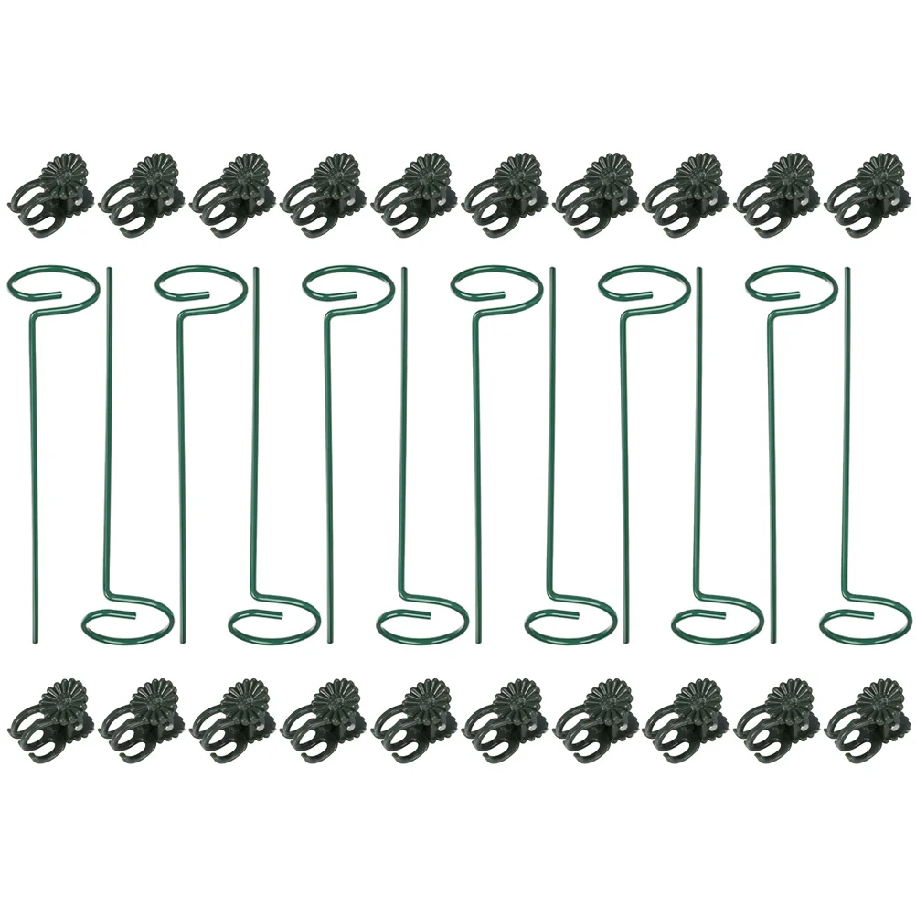 

Potted Houseplants Live Indoor Tomato Clips Support Rack Decorative Trellis Iron Climbing Stand