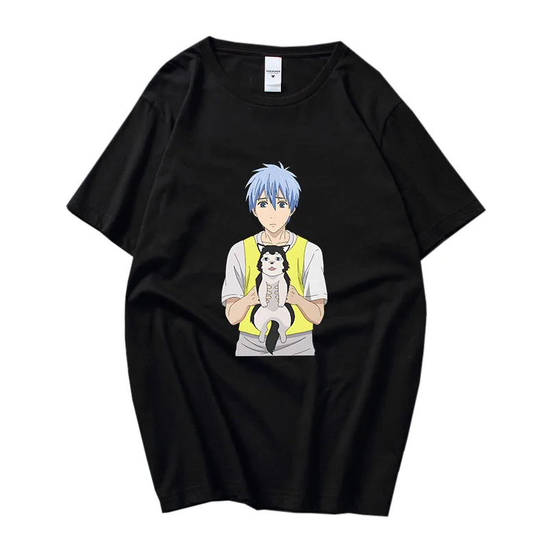 

Kuroko's Basketball Shirts for Women Cute Clothes Character Anime Short-sleeved Summer Casual Oversized Half-sleeved Streetwear