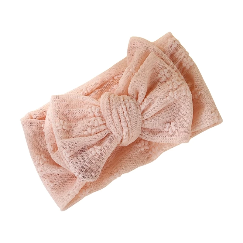 

K1MA Double Layered Baby Headband Fashion Headwear Headpiece with Ribbon Bowknot
