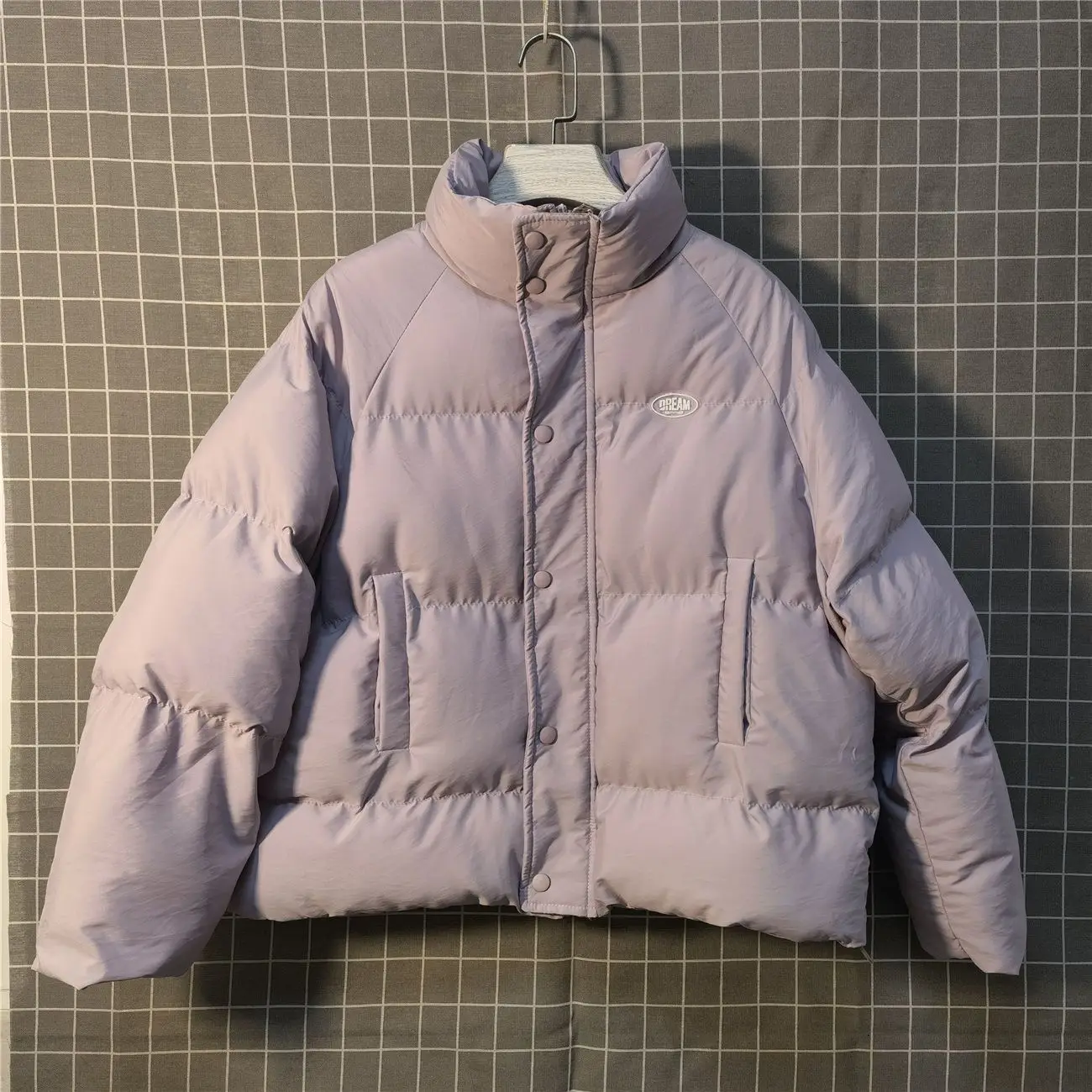 

Winter Jacket Coat Casual Thicken Warm Overcoat Student Teen Girls Cotton-padded Jacket Thick Plush Winter Coats Female V25