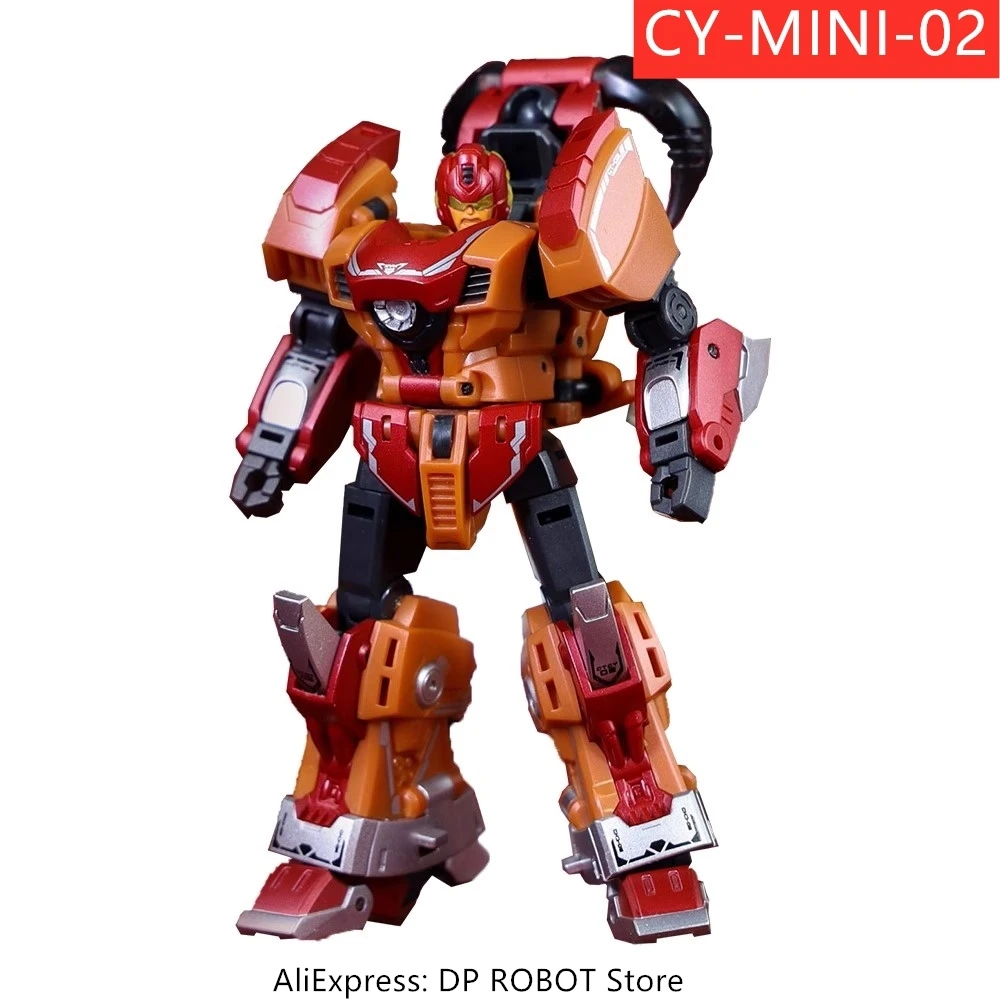 

[IN STOCK] Transformation Cang-Toys CT-02B CT02B CY-Mini02 CHIYOU Land Bull Predaking Action Figure With Box