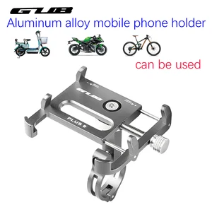 gub bicycle phone holder aluminum universal motorcycle scooter electric bike riding gear mobile phone navigation holder support free global shipping