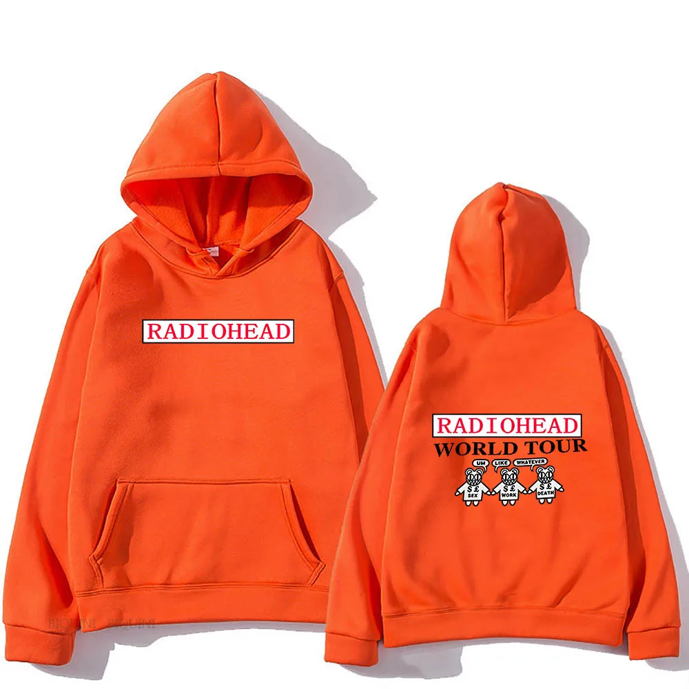 

Radiohead Hoodie Manga/Comic Sweatshirt Cute Cartoon Boys/girls Clothes Fleece Fashion Warm Soft Pullovers Graphic Kawaii Hoody