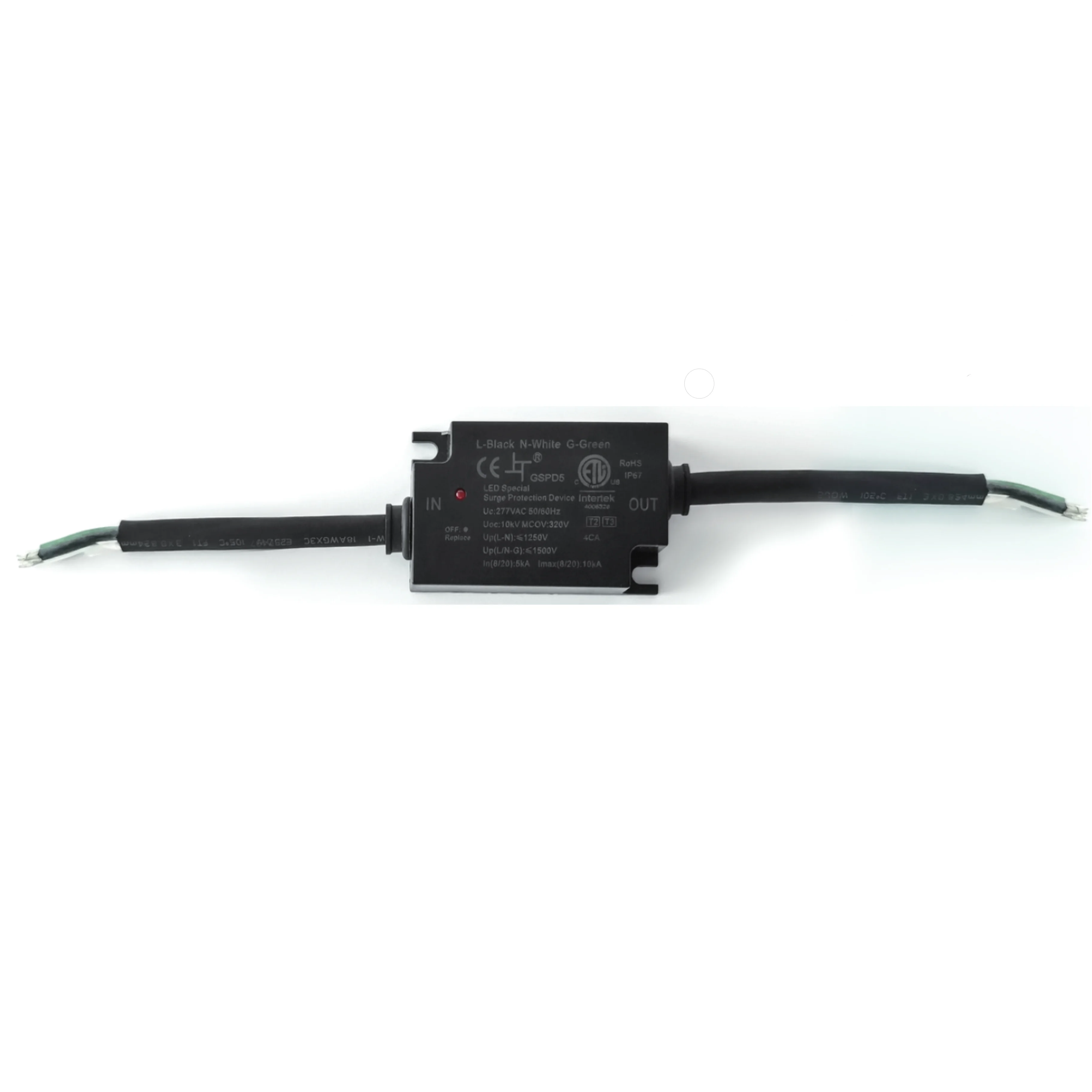 

LED Special SPD 10KV Surge Protection Device IP67 Lightning Surge Protector