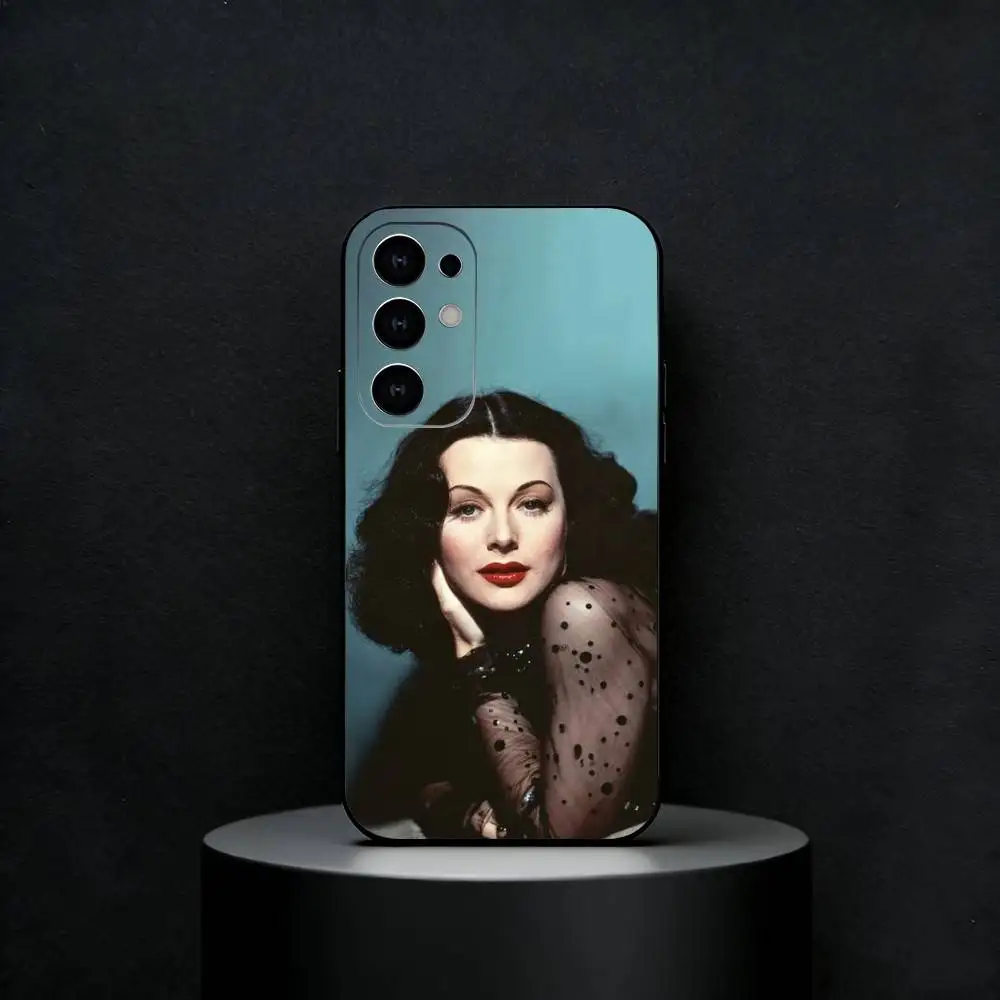Фото Чехол для телефона Actor Classic H-Hedy L-Lamarr для Samsung S25, S24, S23, S22, S21, S20, Ultra, Plus, FE, черный, мягкий №3