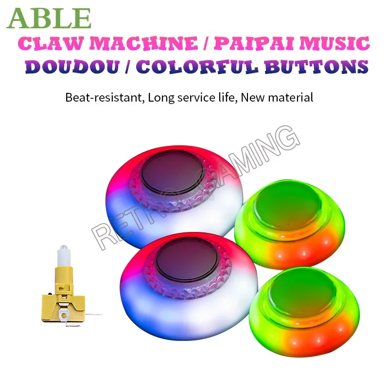 Мигающий светильник 76 мм 12 В постоянного тока цветсветодиодный светодиодная