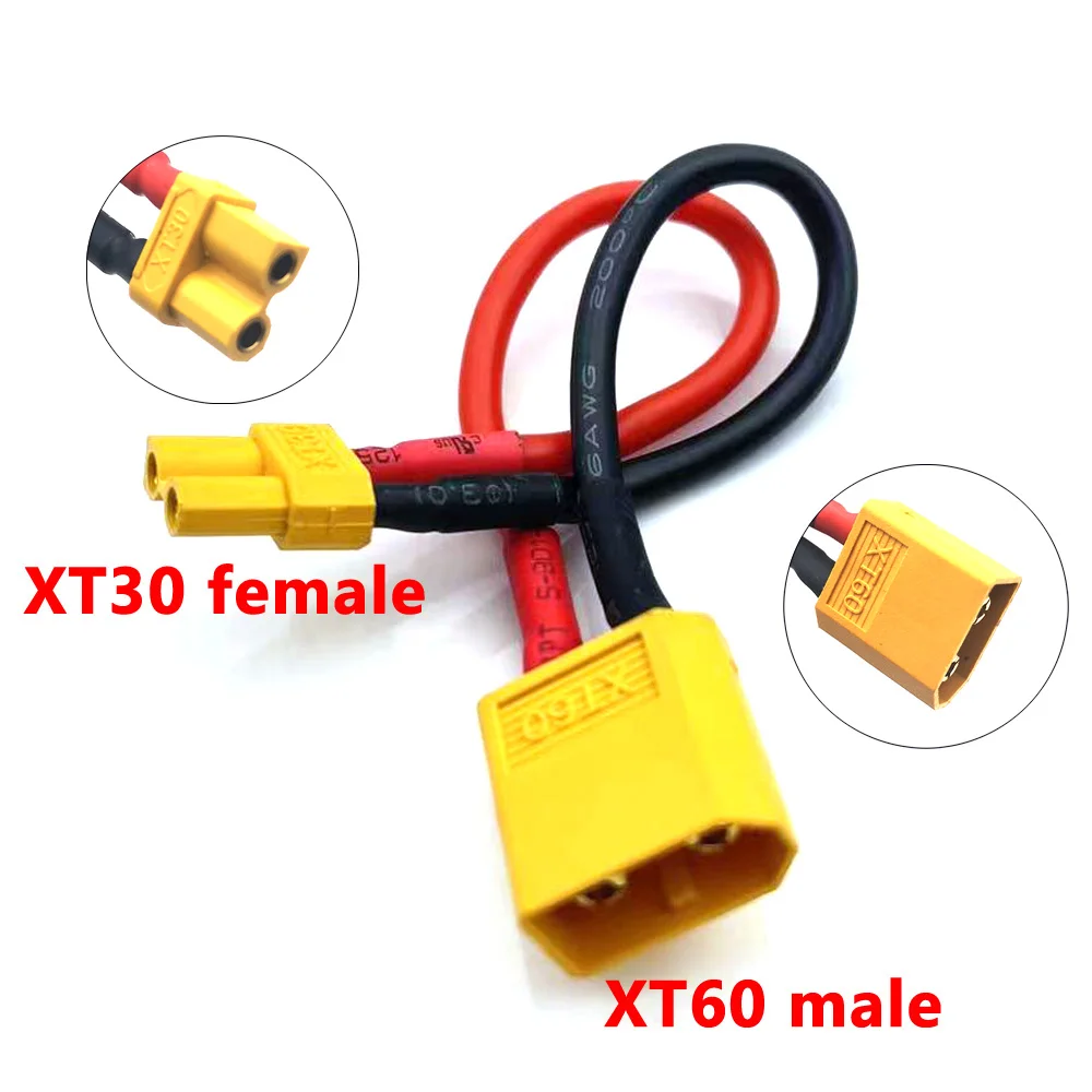 XT30 XT60 XT90 EC5 EC3 XT TPX MPX T Разъем «мама-папа» Переходник для зарядки 10 см Разъем для RC Lipo Батарея Запчасти DIY