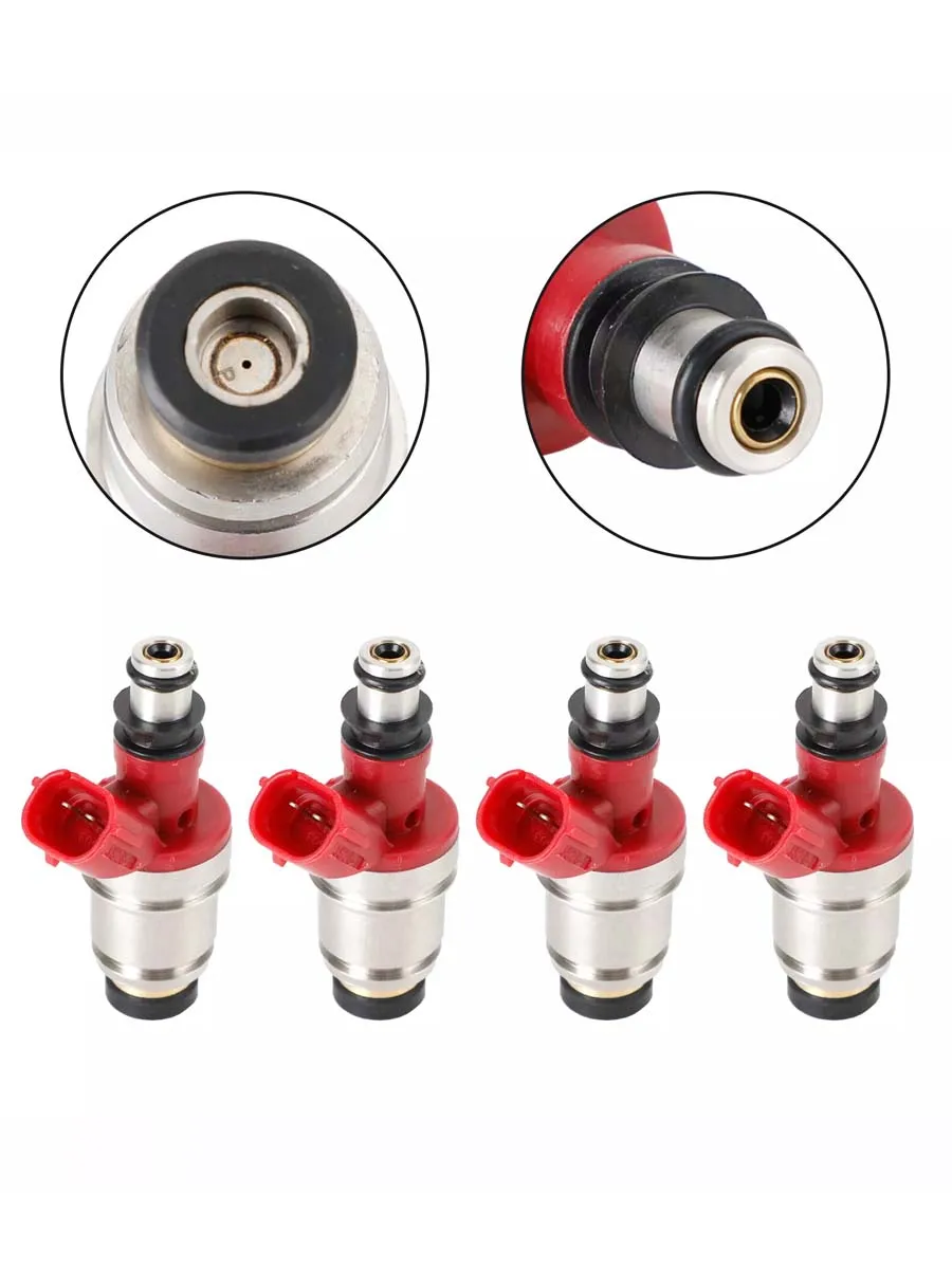 Топливные инжекторы головного света 4 шт. для 1994-2003 Isuzu Suzuki Honda 1.8L 2.0L 2.3L 2.6L 842-12213