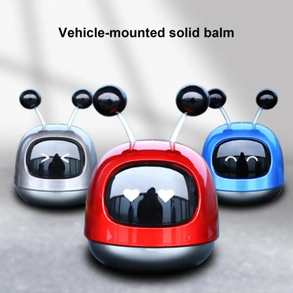

Car Air Freshener Mini Robot Cute Cartoon Display Mold Car Fragrance Decoration for Vehicles