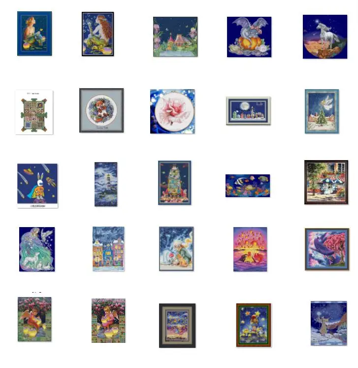 

Wishing lamp Cross Stich Embroidery set Electronic drawing Cross Stich Needlework PDF by Email