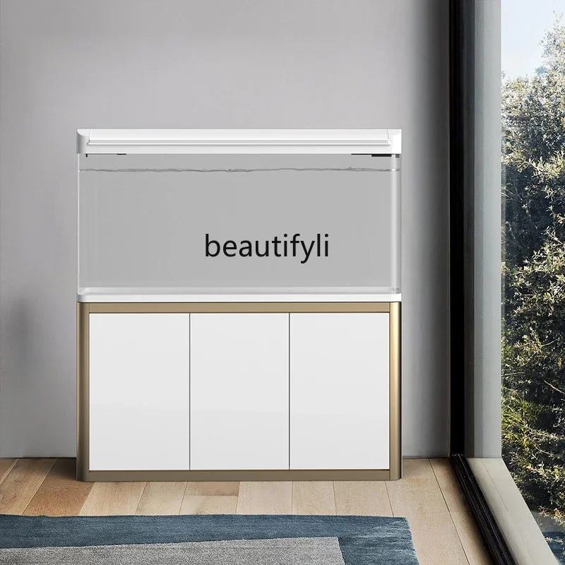 Аквариум большой гостиной бытовой ленивый экологический безводный стеклянный