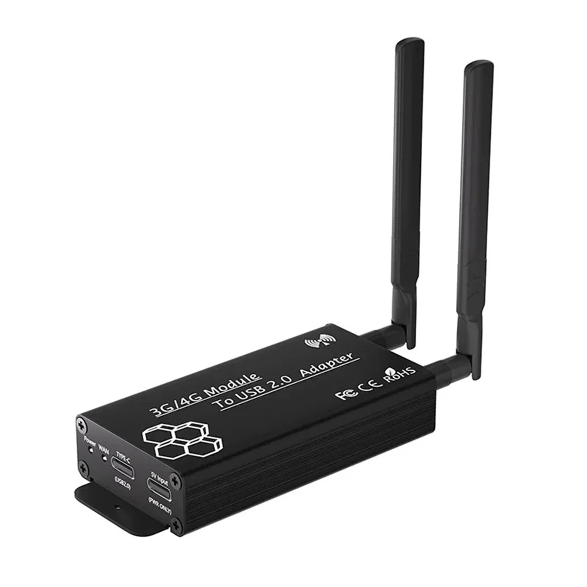 Новая плата адаптера MINI PCI-E к TYPE-C USB2.0 с корпусной антенной разработки модуля 3G4G