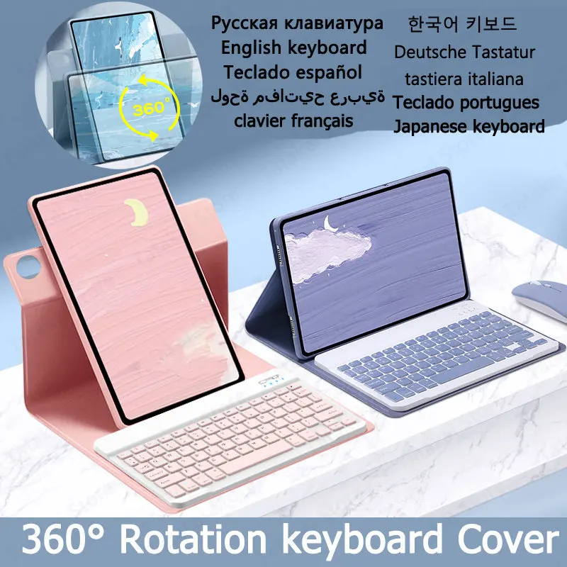 

New Tablet Keyboard for Huawei MatePad Pro 11 Case 2022 360° Rotation Cover AL19 AL09 W09 W29 for Huawei MatePad Pro 11 Keyboard