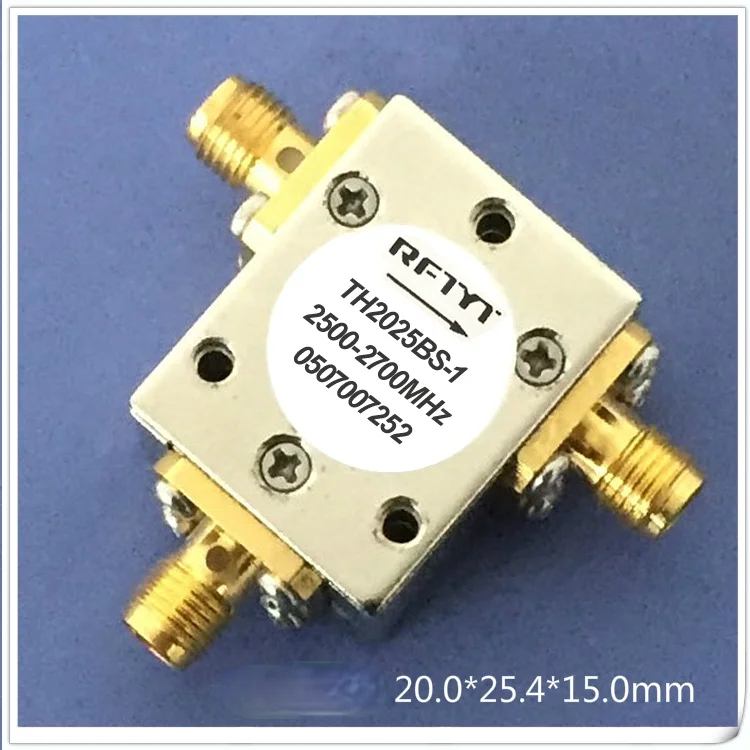 

2.4G Coaxial SMA RF Ferrite Circulator Frequency 1.8-3.8G Multi-network Optional Transceiver Common Antenna
