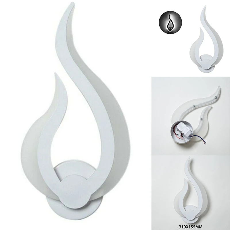 

Modern LED Up Down Wall Light Lighting Fixture Square Sconce Lamp Indoor/Outdoor