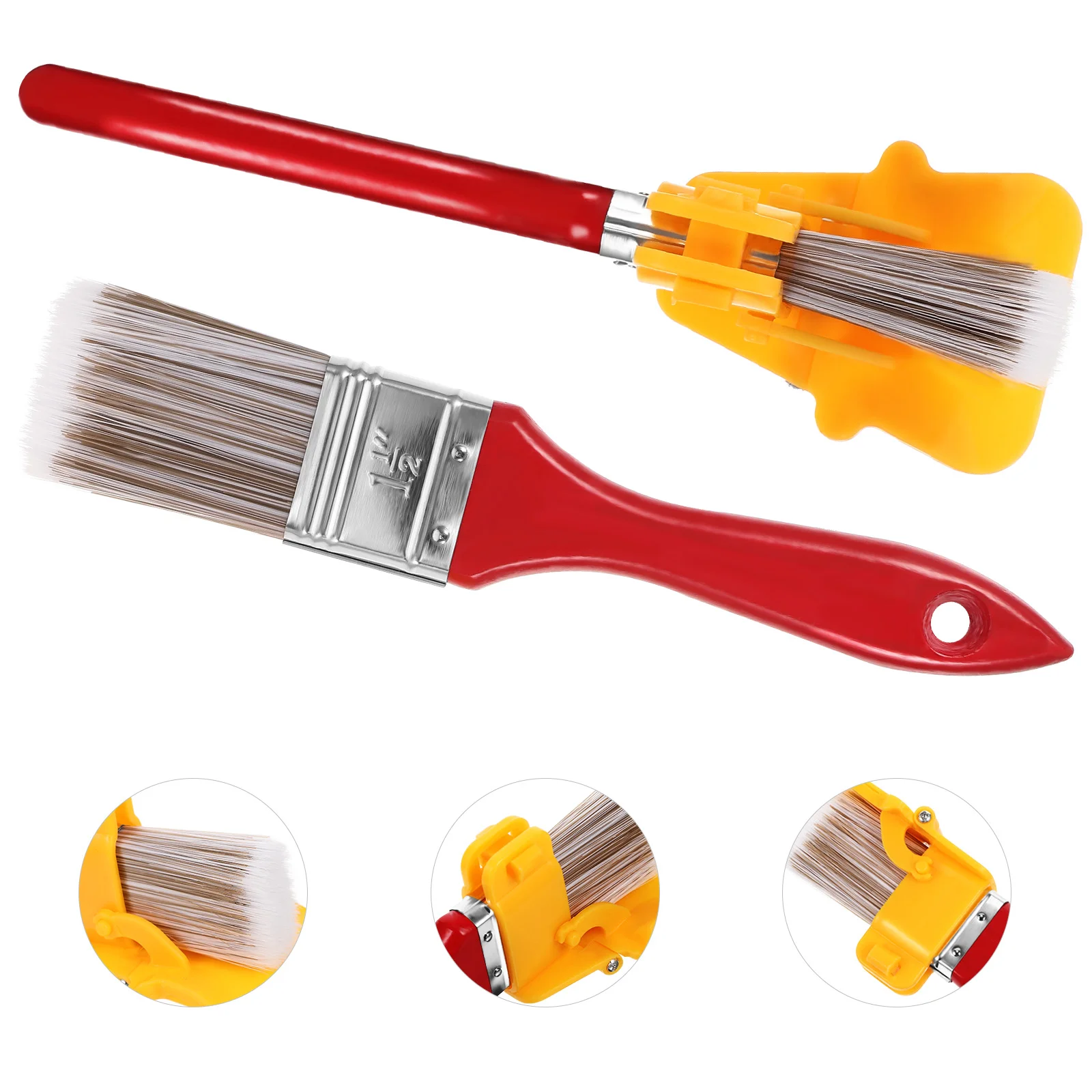 

Wooden Handle Brush Watercolor Brush Portable Painting Brush for Home