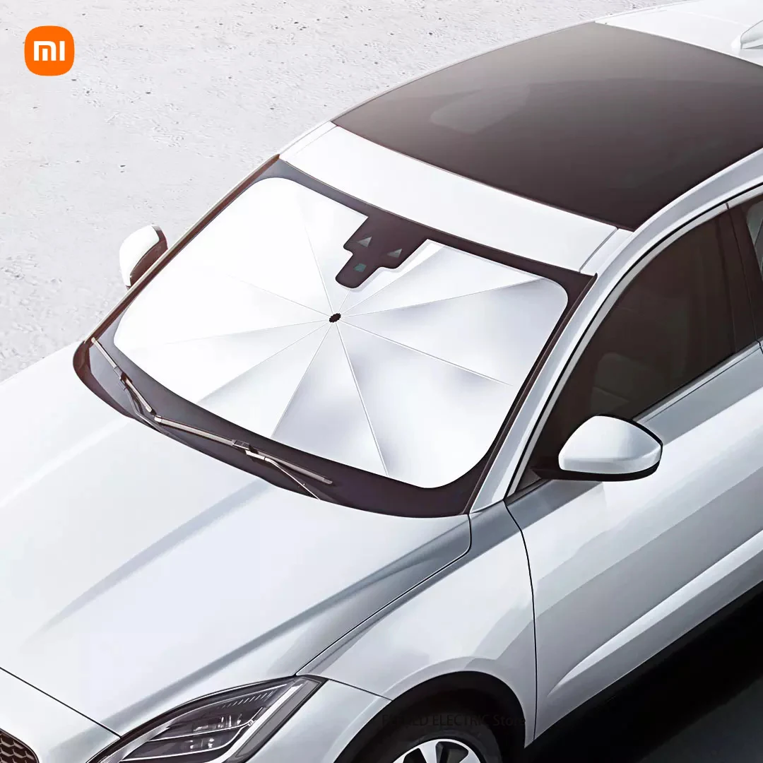 

Xiaomi Titanium silver sunscreen automobile sunshade umbrella sunscreen heat insulation sunshade vehicle interior front shield