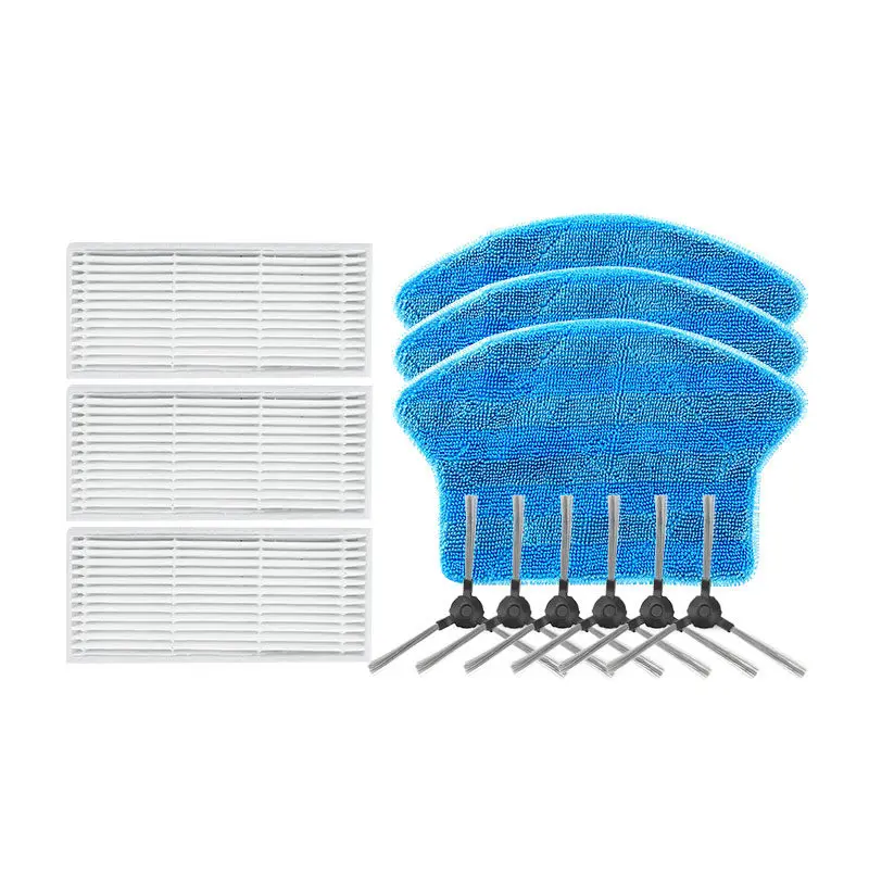 

Vacuum Cleaner Side Brush Hepa Filter Mop Cloth for Redmond RV-R450,RV-R270 Robot Vacuum Cleaner Parts Brushes Filter Mop Rags