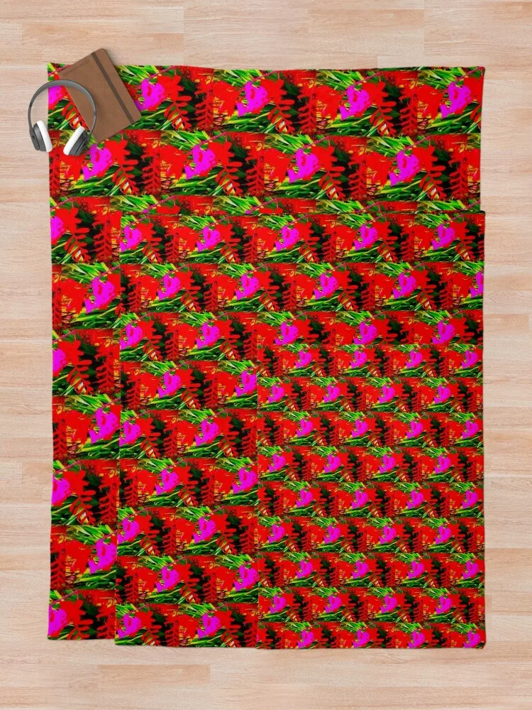 IL GIARDINO SEGRETO di MD-DELLAMORTE Плед Тонкие одеяла для сна