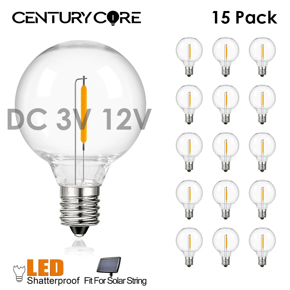 

Grensk светодиодная лампа G40 теплый белый 1Вт E12