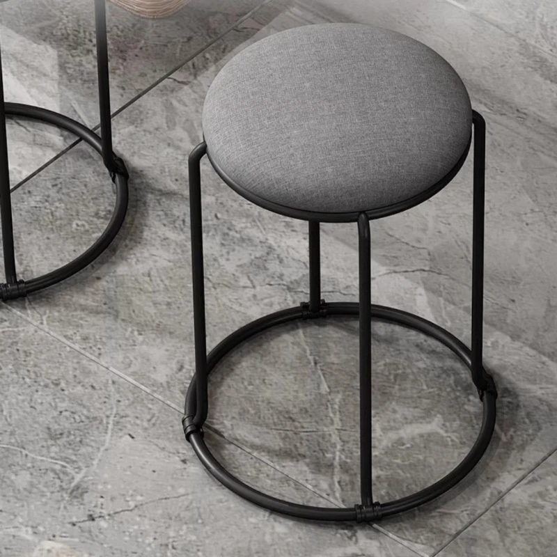 Табурет для отдыха шезлонг металлические стулья скандинавская обеденная