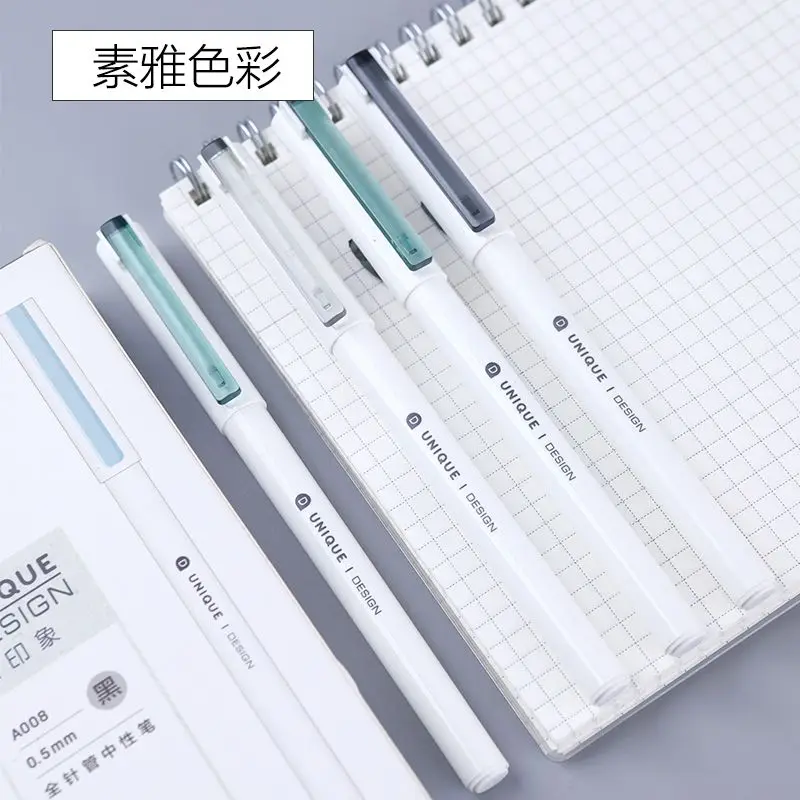 

Гелевая ручка с нейтральными черными чернилами, 0,5 мм, 10/20/30 шт.