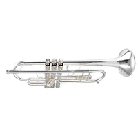accept oem high quality professional silver edward trumpet