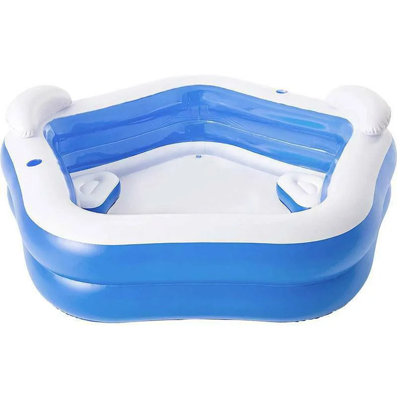 

Courtyard Swimming Pool Inflatable Swimming Pool with Back Seat Family Water Sports Swimming Pool Pvc Product Material
