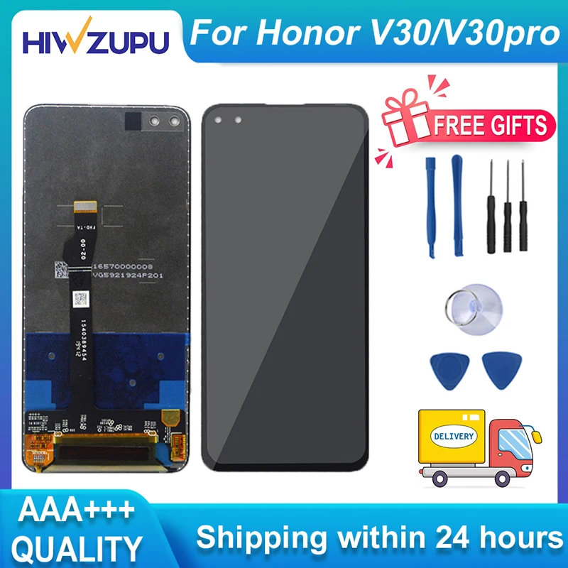 

HIWZUPU Original LCD Display for Honor V30 V30pro Quality Touch Screen for Huawei Nova6 Mobile Phone LCD AAA+ Grade with Tools