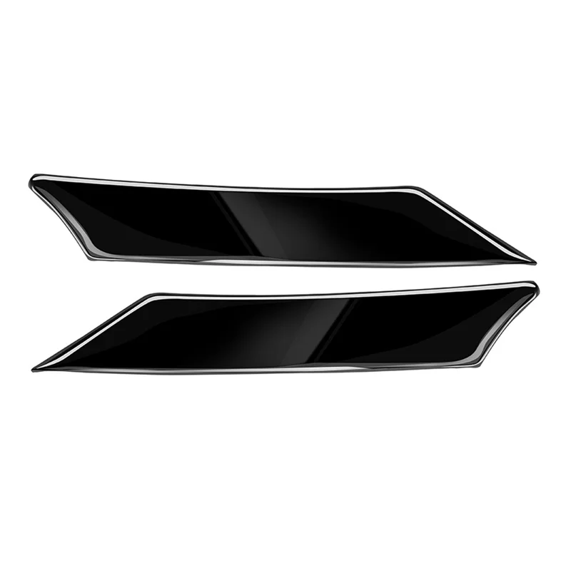 Ярко-черная внешняя стойка передняя боковая панель окна накладка декоративная