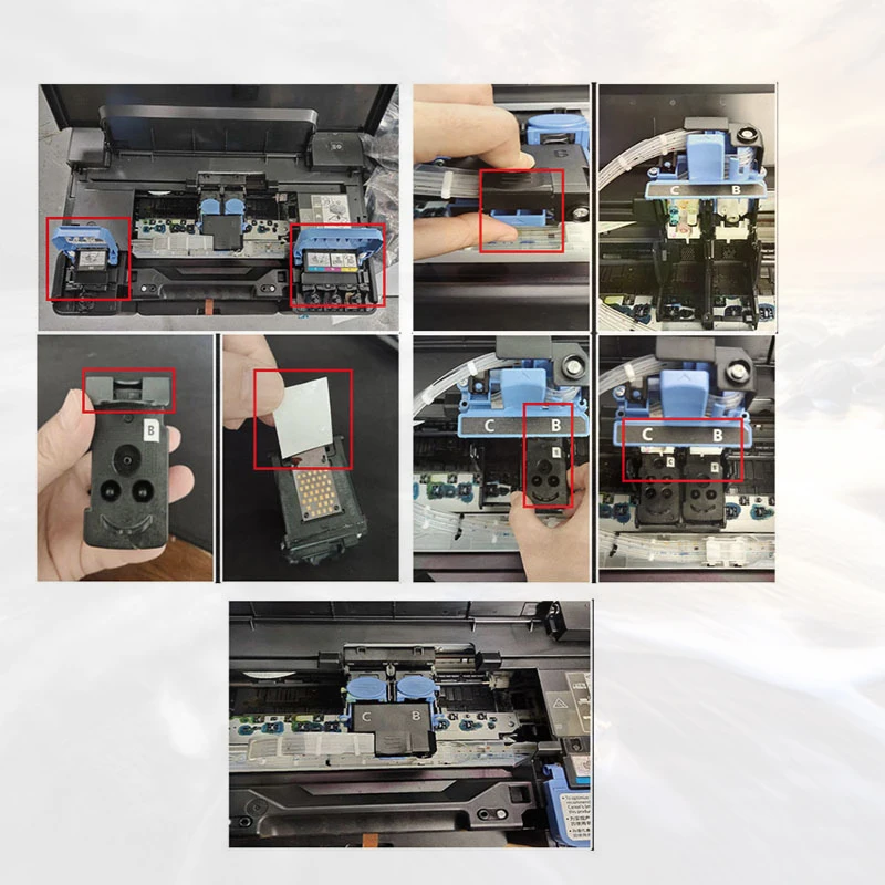 Vilaxh QY6 8001 8017 картридж с печатающей головкой для принтера Canon Pixma G4110 G4100 G3110 G3100 G2110