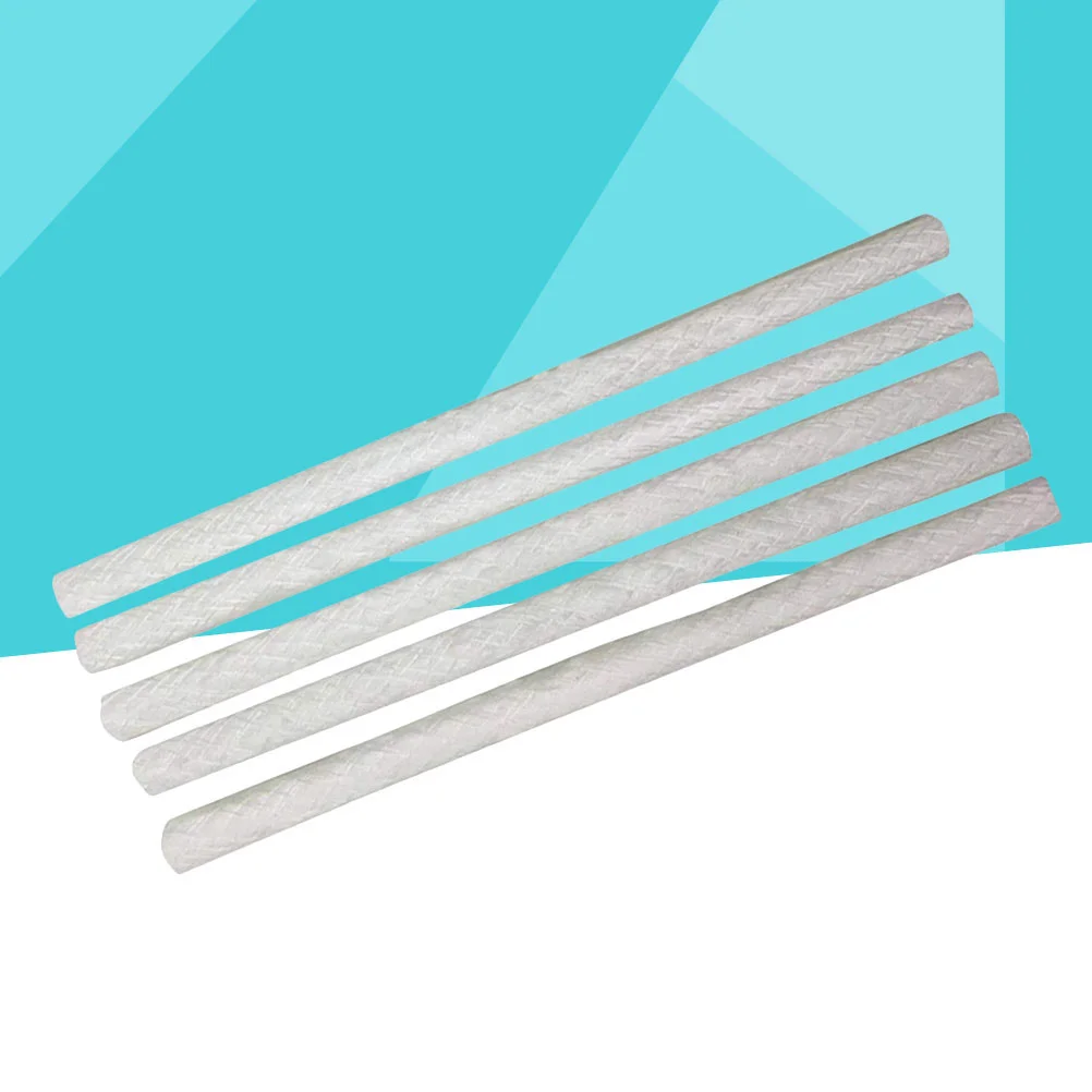 

De Wick Wicks Mechas Torch Oil Pavio Cotton Lamp Tiki Braided Lâmpada Replacement Da Burner Fiberglass Tocha Canister