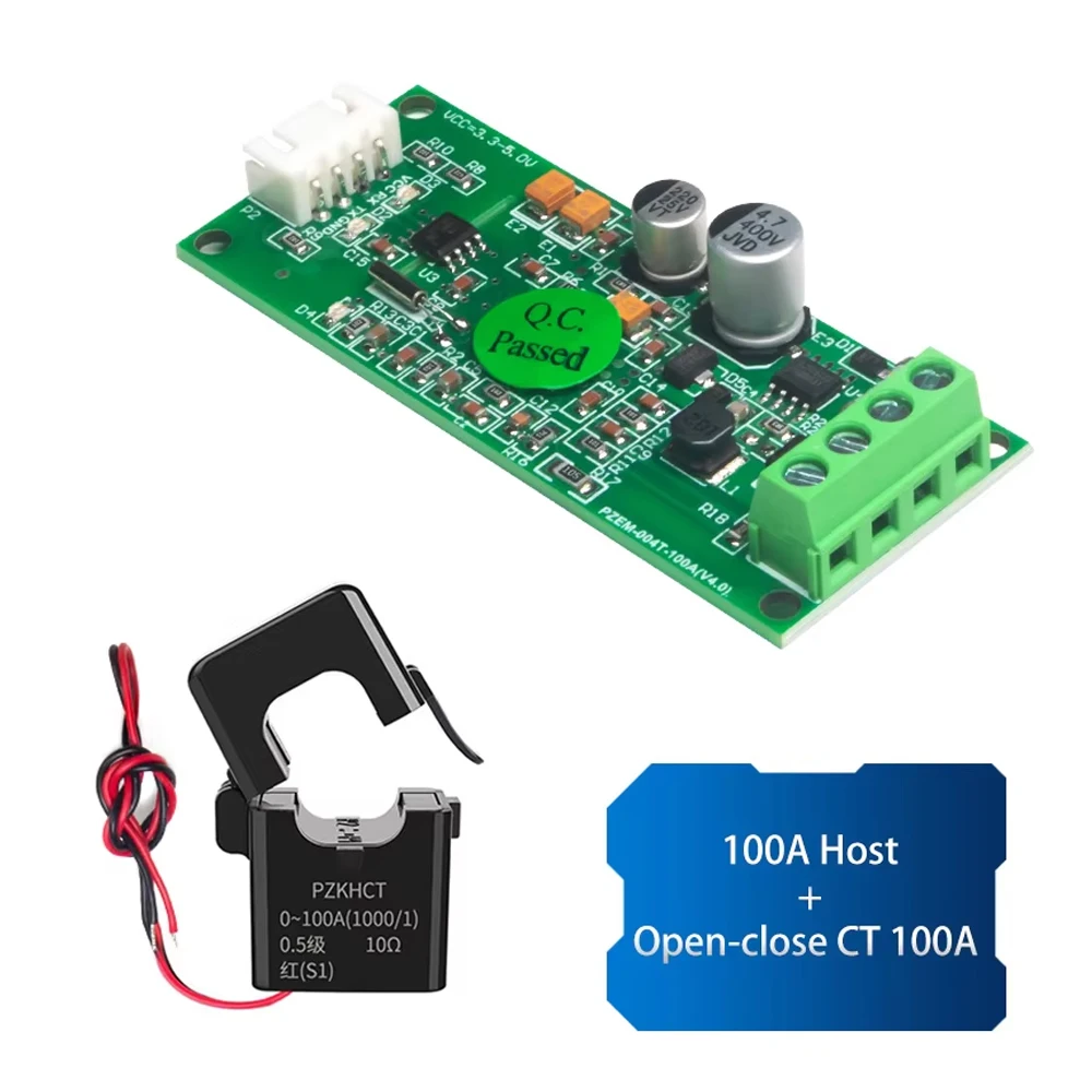 

Цифровой многофункциональный измеритель переменного тока, ватт, вольт-ампер, TTL, тестовый модуль тока PZEM-004T с катушкой 0-100A, 80-260 В переменного тока для Arduino