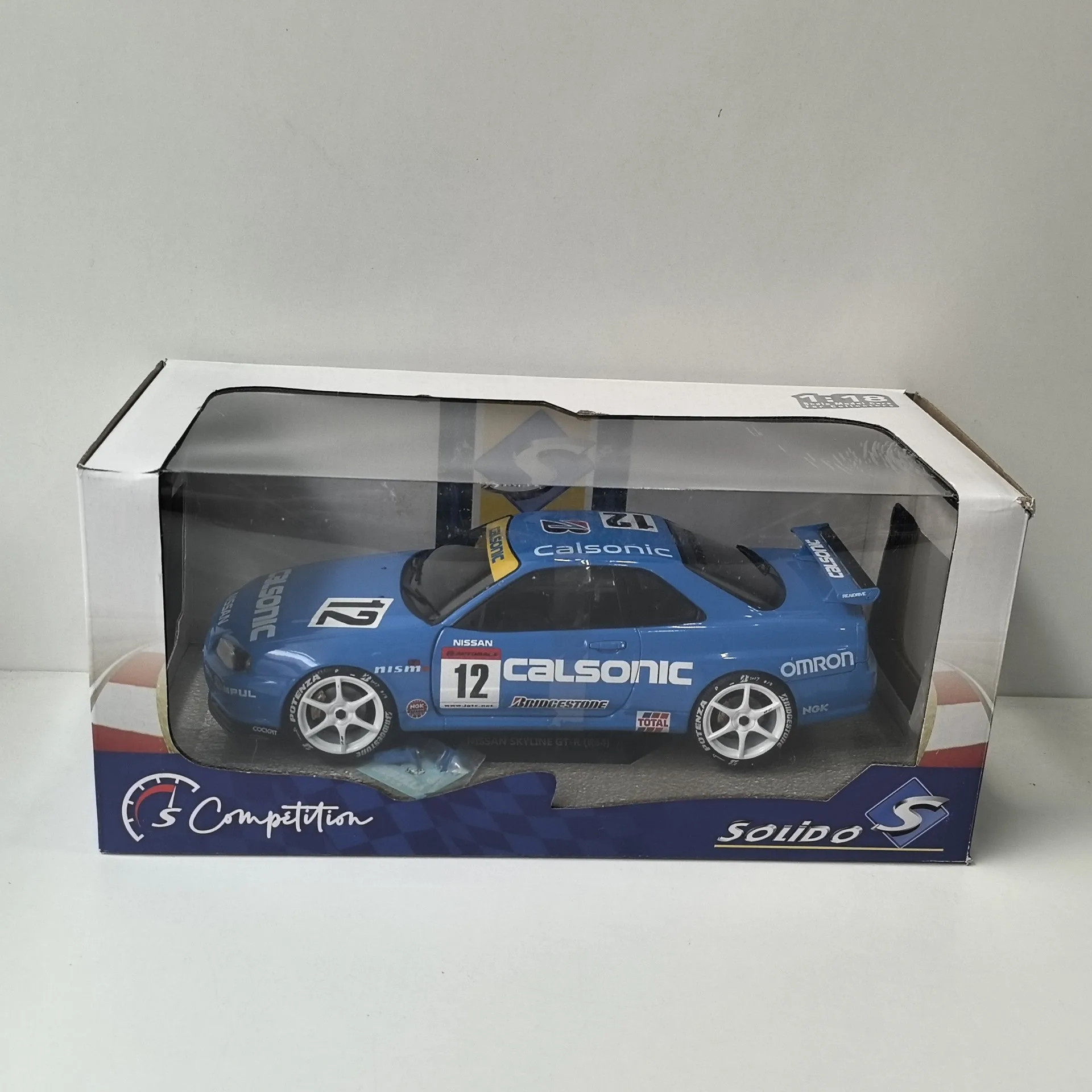 Фото Модель SOLIDO 1/18 SKYLINE GT-R R34 из литого металла # Модель автомобиля 12 2000 S8 из сплава №1