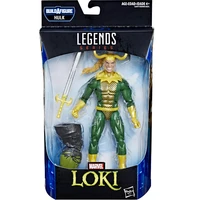 genuine marvel legends series loki 6 collectible marvel comics action figure toy with accessory build a figurepiece