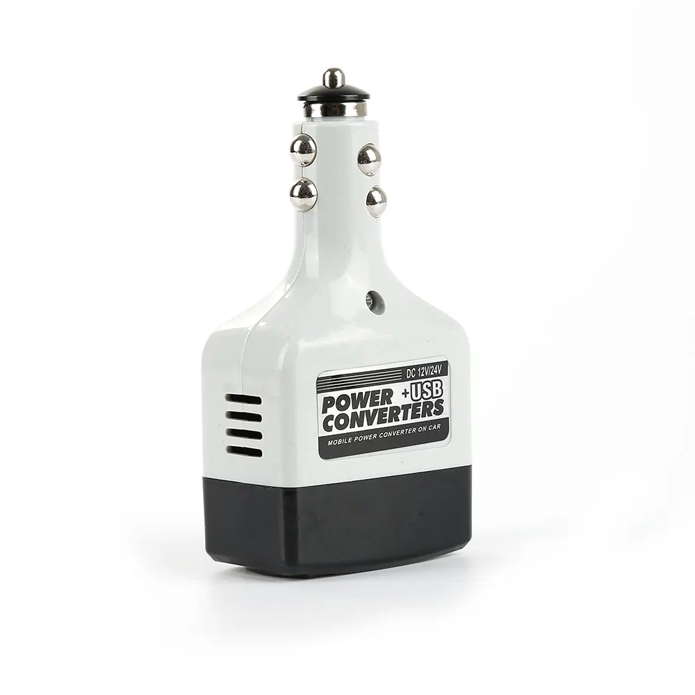 

12V/24V To 220v High Quality Car Mobile Power Inverter Adapter Auto Charge Power Converter Adapter Charger with USB