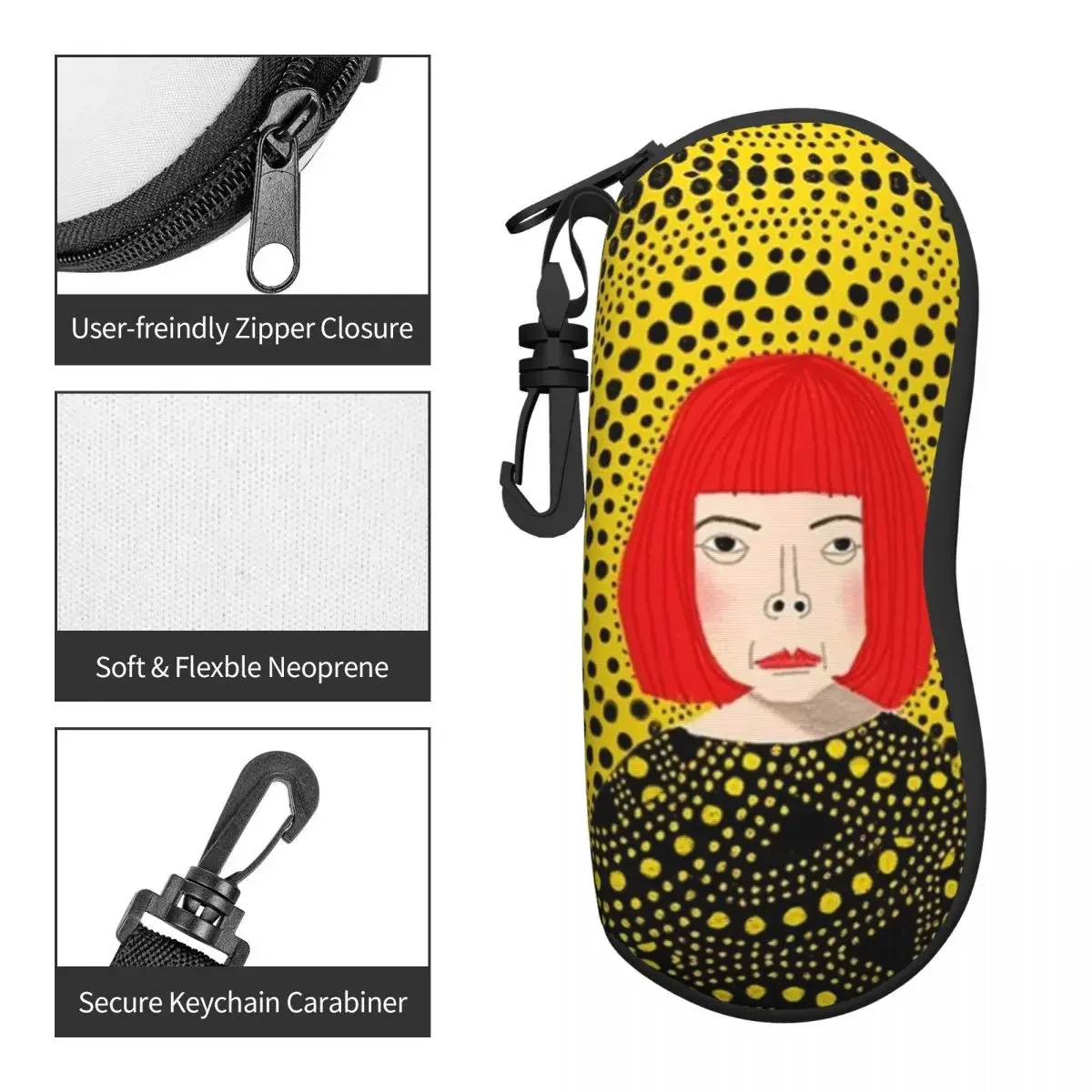 Индивидуальная Эстетическая оболочка Yayoi Kusama женские очки унисекс искусство