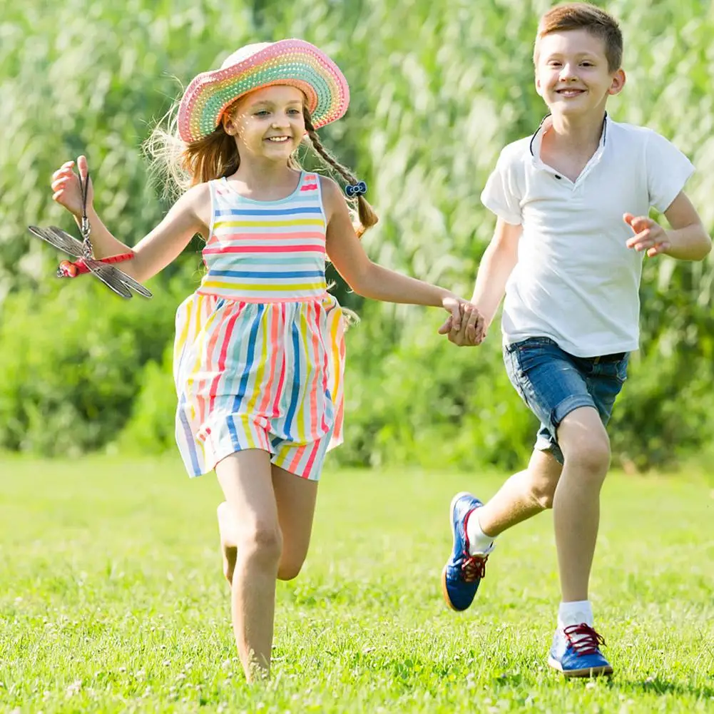 Моделирование большой стрекозы для отпугивания насекомых на открытом воздухе