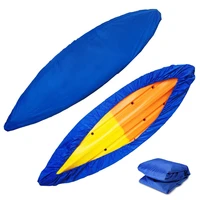 professional universal kayak cover canoe boat waterproof uv resistant dust storage cover shield for fishing boatkayakcanoe