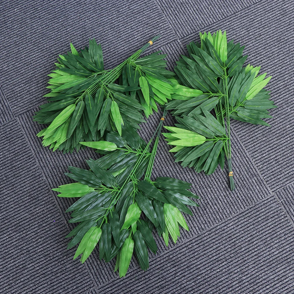 

Artificial Leaves Green Plants Plants Greenery Leaves 100pcs for Outdoor Indoor Home Garden Decoration