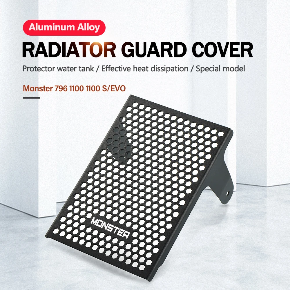 

Защитная крышка радиатора для Ducati Monster 1100 S, масляный охладитель для Monster 796, Monster 1100 EVO 2011-2015, Защита радиатора
