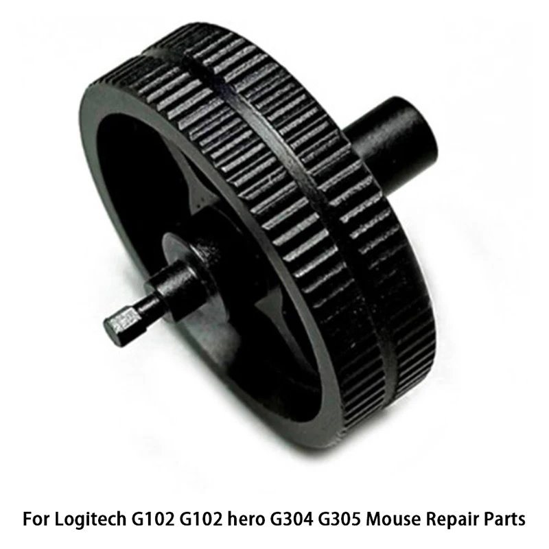 

Запасные части для ролика мыши, металлический шкив для мыши, колесо прокрутки для logitech G102 G102hero G304 G305, запчасти для ремонта мыши
