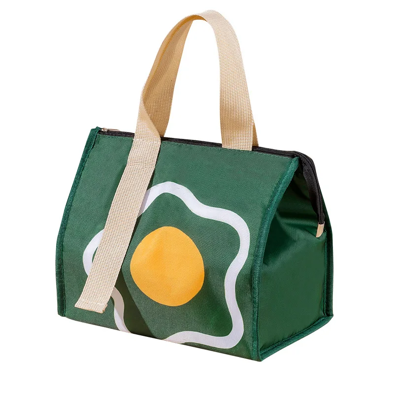 

Cute Portable Thermal Lunch Box Bag for Women Kids Food Storage Handbags Travel Picnic Meal Pouch Insulated Cooler Bento Bags