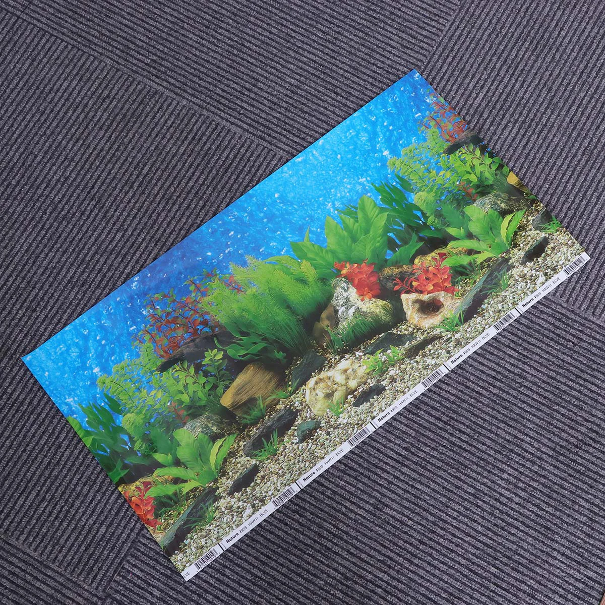 1 Pc Aquarium Background Poster Fish Tank Adhesive Wallpaper Fish Tank Background Sticker Fish Tank Background