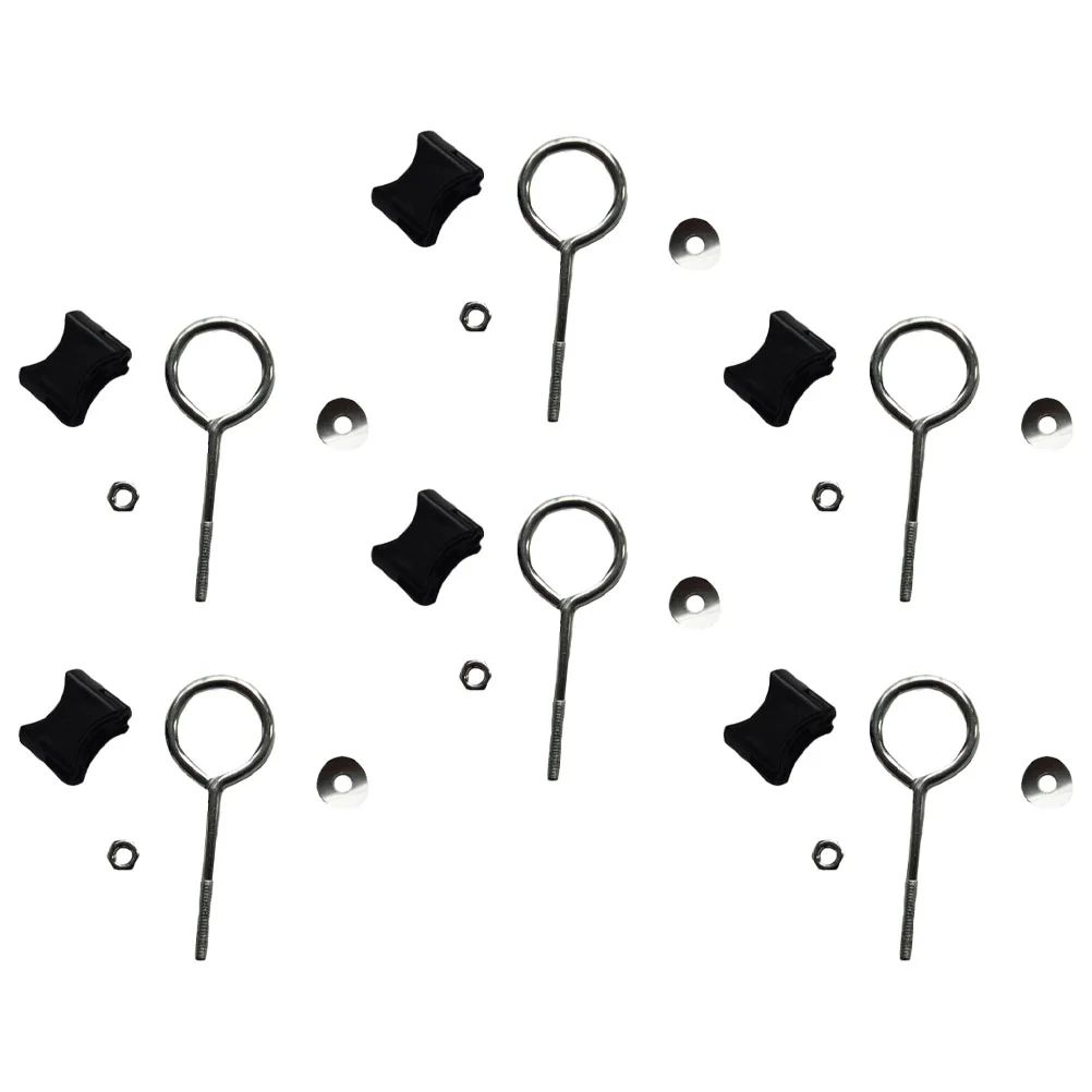 6 шт. винт для батута портативные винты аксессуары запасные части съемные гайки