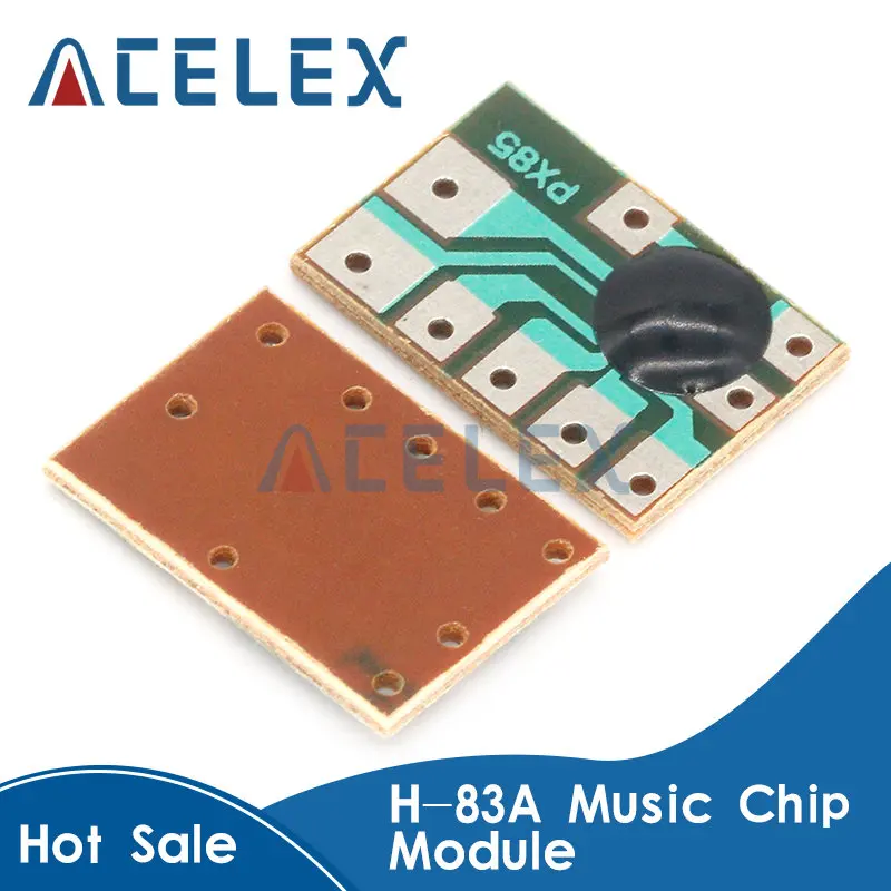 

10pcs H-83A 12 Kind of Songs Sound Music IC Voice Chip Module music circuit board